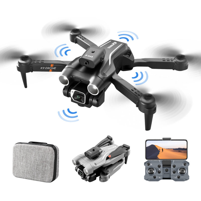 XKJ K9 Obstacle Avoidance RC Drone 4K HD Aerial Photography Folding Aircraft Z908 (Single Battery) XKJ K9 Obstacle Avoidance RC Drone 4K HD Aerial Photography Folding Aircraft Z908 (Single Battery)